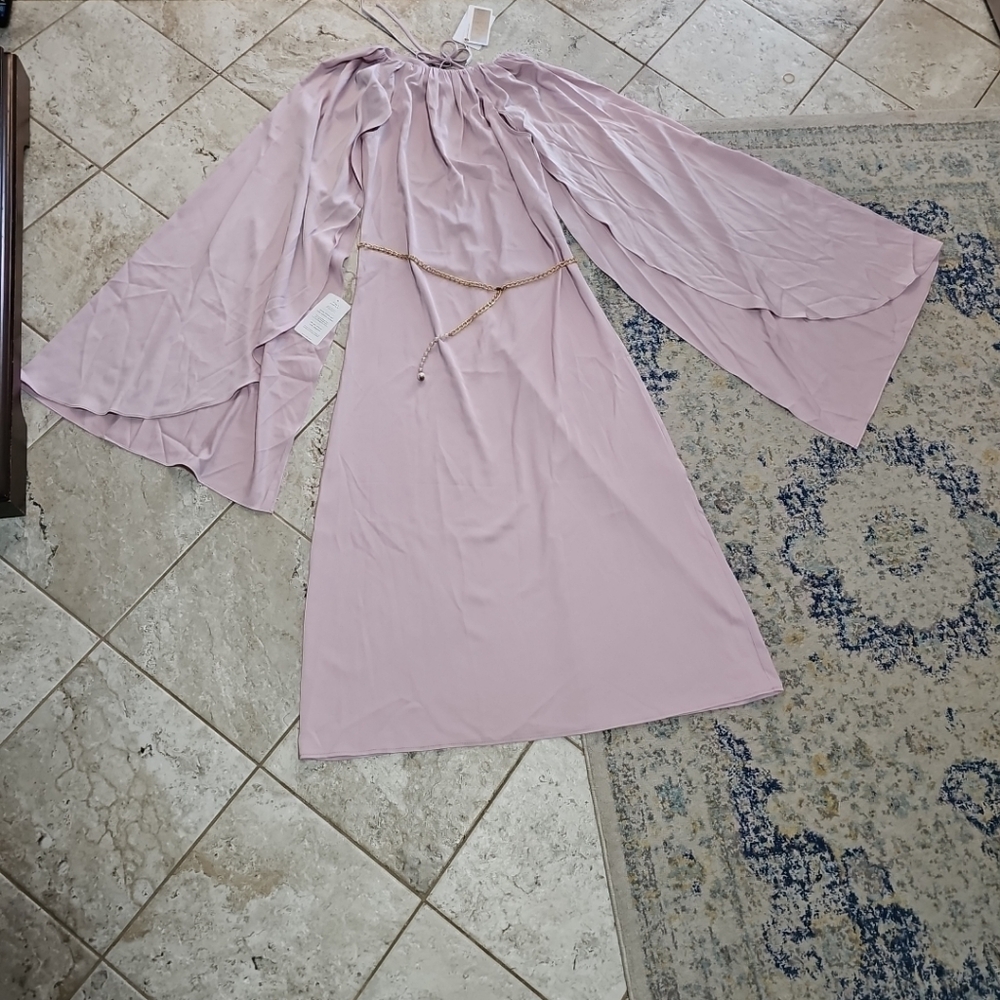 Nwt Lichi Cape Maxi Dress Size M - Picture 4 of 12